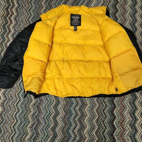 Polo Ralph Lauren Men's Black and Yellow Jacket - Picture 4 of 5